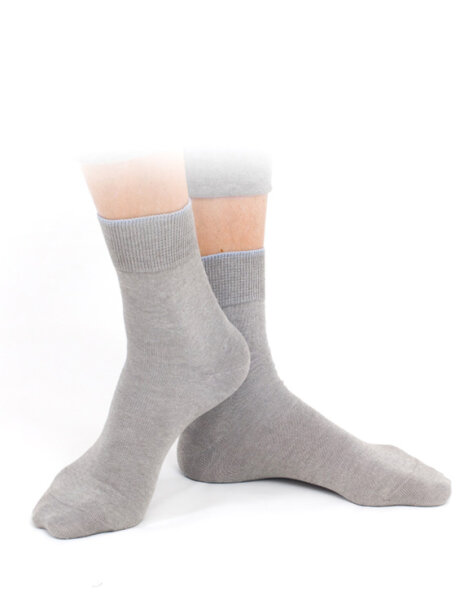 EMF Protection Womens Socks - grey 43-46