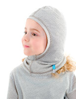 EMF Protection Girls Balaclava - beige Gr. 2 (146 bis 164)