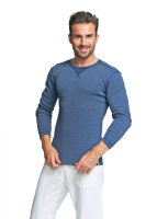 Long-sleeved shirt N for men with neurodermatitis - jeans blue 46/48