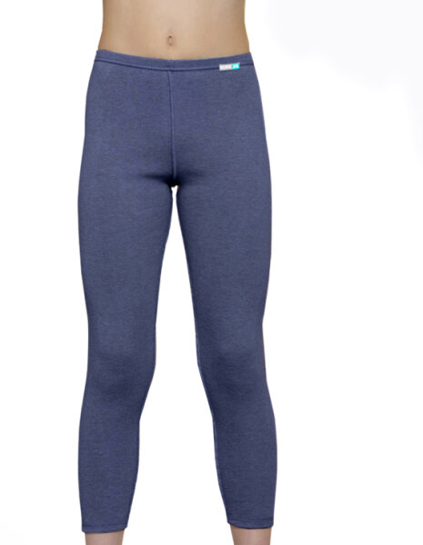 Legging - Silbertextilien für Mädchen mit Neurodermitis - Jeansblau 98/104