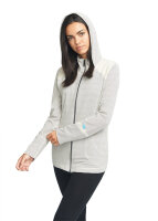 EMF Protection Womens hooded Jacket - beige 36/38