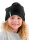 EMF Protection Girls Hat - black Gr. 0 (98-122)