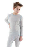 EMF Protection Boys Long-sleeved Shirt- beige 134/140