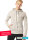 EMF Protection Mens Long-sleeved hooded Shirt - beige - Pack of two 58/60
